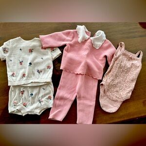 Baby girl lot 3 months and 0-3 months